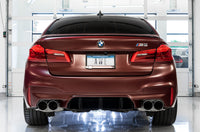Thumbnail for AWE Tuning 18-19 BMW M5 (F90) 4.4T AWD SwitchPath Cat-back Exhaust - Chrome Silver Tips