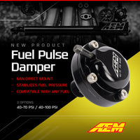 Thumbnail for AEM AN6 ORB 40-70psi Fuel Pulse Damper