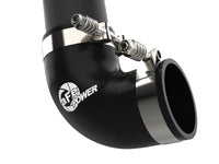 Thumbnail for aFe 23-24 Ford F250/F350 Super Duty V8-6.7L BladeRunner 3 In. Aluminum Cold Charge Pipe- BLK