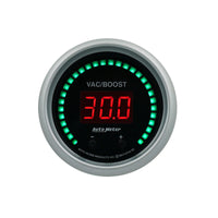 Thumbnail for Autometer 52.4mm Black Switchable 0-1600 PSI / 0-110 BAR Vacuum/Boost Sport-Comp Elite Digital Gauge