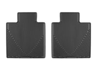 Thumbnail for WeatherTech 22-24 Toyota Tundra/Tundra Hybrid Rear Rubber Mats - Black