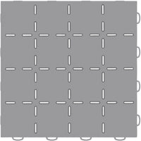 Thumbnail for WeatherTech TechFloor - 12in X 12in Tiles - Grey/Black **Order in Qtys of 10