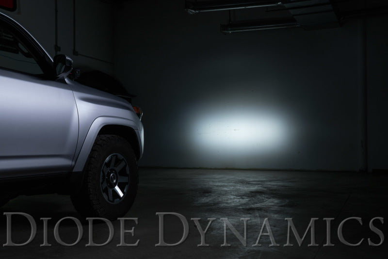 Diode Dynamics 14-21 Toyota 4Runner Stage Series SAE/DOT LED Lightbar Kit - Amber Driving