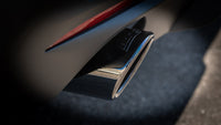 Thumbnail for Borla 2024 Ford Mustang GT 5.0L V8 w/o Active Exhaust ATAK Cat-Back Exhaust System - Black Chrome