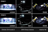 Thumbnail for Diode Dynamics 10-15 Chevrolet Camaro Interior LED Kit Cool White Stage 2