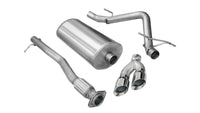 Thumbnail for Corsa 2011-2013 Chevrolet Silverado Crew Cab/Short Bed 1500 6.2L V8 Polished Sport Cat-Back Exhaust