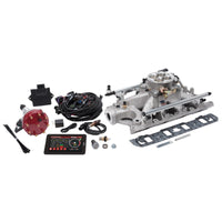 Thumbnail for Edelbrock Pro Flo 4 Fuel Injection Kit Seq Port Ford 289-302 ci 550 HP 29 LbHr Injectors Satin