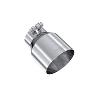 Thumbnail for MBRP Universal Stainless Steel Dual Wall Tip 4.5in OD/3in Inlet/6.13in L