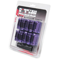 Thumbnail for Wheel Mate Monster Locking Lug Nut Set of 4 - Purple 14x1.50
