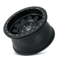 Thumbnail for Dirty Life 9302 Roadkill Race 17x9/5x127 BP/-14mm Offset/71.5mm Hub Matte Blk Wheel - Beadlock