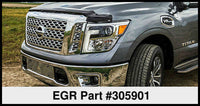 Thumbnail for EGR 16+ Nissan Titan XD Superguard Hood Shield (305901)