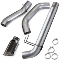 Thumbnail for Banks Power 19-23 Ram 6.7L CCLB MSAL Monster Exhaust System - SS Single Exhaust w/ Chrome Tip