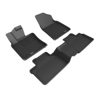Thumbnail for 3D MAXpider 2025+ Toyota Camry Kagu 1st & 2nd Row Floormats - Black