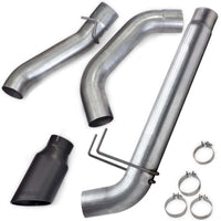 Thumbnail for Banks Power 19-23 Dodge RAM Monster Exhaust 5.0in Single 6.7L CCLB DRW w/ SideKick Black Tip