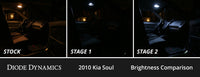 Thumbnail for Diode Dynamics 14-19 Kia Soul Interior LED Kit Cool White Stage 2
