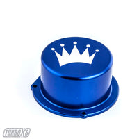 Thumbnail for Turbo XS 15-16 Subaru WRX Billet Aluminum Vacuum Pump Cover - Blue
