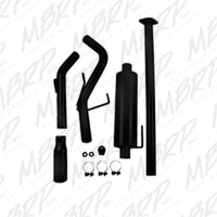 Thumbnail for MBRP 09-14 Toyota Tacoma 4.0L EC/CC Cat-Back Single Exit AL - Black