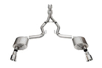 Thumbnail for Corsa 2024 Ford Mustang GT Xtreme Cat-Back Exhaust Sys. 3.0in Dual Rear Exit w/4.5in Pro Series Tips