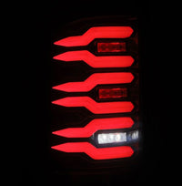 Thumbnail for AlphaRex 07-13 GMC Sierra 1500/07-14 2500/3500HD (No Clsc/Dually) Luxx-Series LED Tail Lghts Blk Red