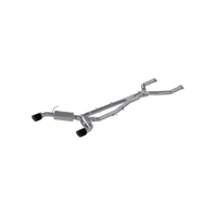 Thumbnail for MBRP 16-19 Infiniti Q50 3.0L FWD/AWD 3in Cat Back w/ 4.5in OD Carbon Fiber Tips - T304