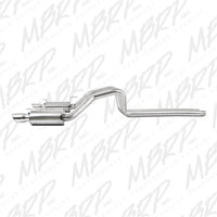 Thumbnail for MBRP 05-09 Ford Shelby GT500 / GT Dual Split Rear Street Version 4in Tips T409 Exhaust System