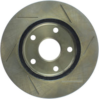 Thumbnail for StopTech Power Slot 1/90-95 Toyota MR2 Front Right SportStop Slotted Rotor