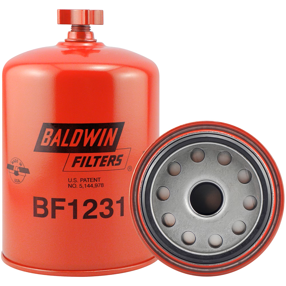 Baldwin BF1231 Fuel/Water Separator Spin-on Filter with Drain