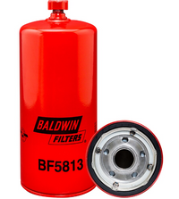 Thumbnail for Baldwin BF5813 Primary Fuel/Water Separator Spin-on Filter with Drain