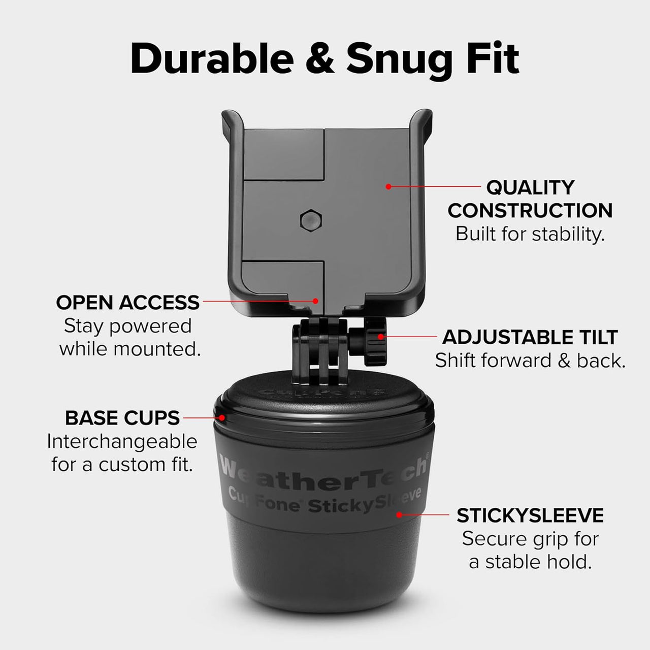 WeatherTech CupFone (Clamshell Packaging)