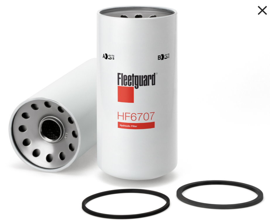 Fleetguard HF6707 Hydraulic Filter