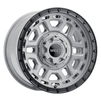 Thumbnail for Weld Off-Road Crux 17x9in / 6x135 BP / ET -12 / 106.1mm Bore - Gloss Armor Gray / Satin Black Wheel