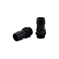 Thumbnail for Mishimoto 2pcs. M20x1.5 3/4in Aluminum Catch Can Fitting - Black