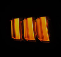 Thumbnail for AlphaRex 15-23 Ford Mustang NOVA-Series Prismatic LED Tail Lights Black-Clear