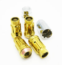 Thumbnail for Wheel Mate Muteki SR45R Lug Nut Kit 12x1.5 45mm - Yellow