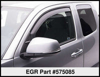 Thumbnail for EGR 16-17 Toyota Tacoma In-Channel Window Visors - Matte (575085)