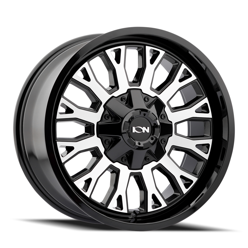ION Type 152 20x9 / 8x165.1 BP / 0mm Offset / 125.2mm Hub Black/Machined Wheel