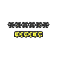Thumbnail for KC HiLiTES Gravity Titan LED Light Bar for Bronco Bumper - 39in. (6-Light)