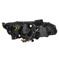 Thumbnail for AlphaRex 16-21 Honda Civic NOVA-Series LED Proj Headlights Alpha-Black w/Actv Lgt & Seq.Sig / SB DRL