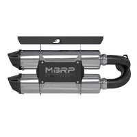 Thumbnail for MBRP 2014 Polaris RZR XP 1000 Stacked Dual Slip-On Performance Series Exhaust