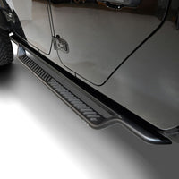 Thumbnail for Westin 20-25 Jeep Gladiator Outlaw Drop Running Boards - Tex. Blk