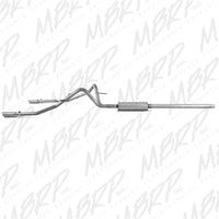 Thumbnail for MBRP 2004-2008 Ford F150 4.6/5.4L EC/CC-SB Cat Back Dual Split Rear