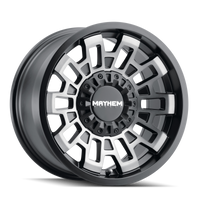 Thumbnail for Mayhem 8113 Cortex 20x10 / 6x135 BP / -19mm Offset / 106mm Hub Matte Black w/ Dark Tint Wheel