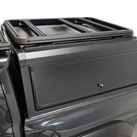 Thumbnail for Westin EXP Roof Rack for Mid Size EXP Truck Cap (RACK ONLY - NO CAP) 45x55in. - Tex. Blk