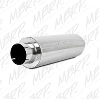 Thumbnail for MBRP Universal Quiet Tone Muffler 5in Inlet /Outlet 8in Dia Body 31in Overall