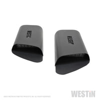 Thumbnail for Westin 18-20 Jeep Wrangler JL 2dr LED Hood Scoops - Textured Black