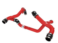 Thumbnail for aFe 20-23 Ford Explorer ST V6 3.0L (tt) BladeRunner Aluminum Hot and Cold Charge Pipe Kit - Red