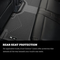 Thumbnail for Husky Liners 15-23 Ford F-150 Super Cab X-Act Contour Black 2nd Seat Floor Liners