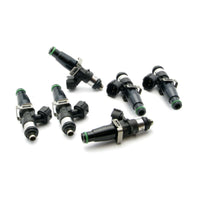 Thumbnail for DeatschWerks Set of 6 High Impedance 2400cc Injectors for Toyota Supra TT 93-98 Top Feed Conversion