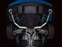 Thumbnail for AWE 2024 Ford Mustang GT Fastback S650 RWD Track Edition Catback Exhaust w/ Dual Chrome Silver Tips