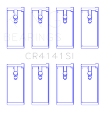 Thumbnail for King Engine Bearings Isuzu 4Zb1/4Zd1/G130/G161/G201 (Size +0.75mm) Connecting Rod Bearing Set